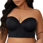 SEA BBOT Longline Strapless Bra for