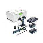 Festool Cordless Drill TDC 18/4 5,2/4,0 I-Plus QUADRIVE