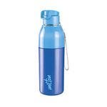 Milton Water Bottle Steel Convey 600 PU Insulated, Inner Stainless Steel Hot & Cold Bottle, 520 ml, Leak Proof, BPA Free, Ideal for Home, Office, Gym, Travelling, Blue