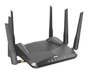 D-Link AX5400 Mesh WiFi 6 Router - 6-Stream, 802.11ax Router, Dual Band, OFDMA, MU-MIMO, Voice Control with Google Assistant and Amazon Alexa, Expand your network with WiFi Mesh Technology (DIR-X5460) (Renewed)