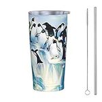 Dujiea 20oz Tumbler With Lid And St