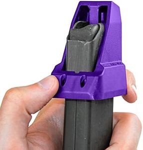 RAEIND Universal Magazine Speedloaders for Double Stack Magazines with Different Calibers Including 32 auto, 9mm, 22TCM.357 SIG.380 ACP, 10mm Auto.40 S&W.45GAP speedloader, USA Made (Purple)