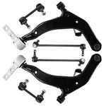 Front Lower Control Arm and Ball Joint Assembly + Front Rear Stabilizer Sway Bar Links Arm Kit Suspension Kit Replacement for 2003 2004 2005 2006 2007 Nissan Murano - 6pc Set