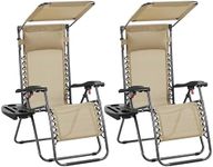 Yaheetech Outdoor Zero Gravity Chai