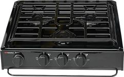 Suburban 3631A Slide-in Cooktop 3 Burner Black