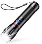 Blukar LED Torch Rechargeable, 2000