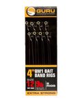 Korda Guru QM1 4" Bait Bands Hair Rigs Barbless (Size 10 7lb)