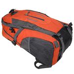 40L Hiking Backpack Lightweight, Hiking Backpacking Packs for Men Women Outdoor Sports Climbing Camping Skiing Cycling (Orange)