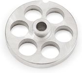 TSM #10/12 Stainless Steel Meat Grinder Plate with Hub (3/4")