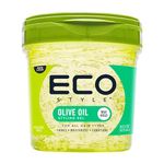 Eco Style Olive Oil Eco Styler Hair Gel, Hydrate and Style, Alcohol-Free, Green 473 ml (Pack of 1)