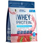 Applied Nutrition Critical Whey Protein Powder 450g - High Protein Powder, Protein Milkshake, Muscle Building Supplement with BCAAs & Glutamine (450g - 15 Servings) (Strawberry)