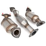 FOMIUZY High Flow Front Catalytic Converter Kit Direct-Fit Chevy Traverse 2009-2017 GMC Acadia 2007-2017 Buick Enclave 2008-2017 Saturn Outlook 2007-2010 3.6L