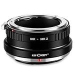 K&F Concept AI to Nik Z Lens Mount Adapter Compatible with Nikon F/AI/AIS/D/AF-S Mount Lens and Compatible with Nikon Z Mount Z6 Z7 Mirrorless Cameras