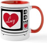 CafePress I Love Lucy TV 11 oz (325