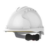 JSP EVO3 HDPE Safety Helmet Wheel Ratchet White (AJE170-000-100)