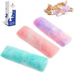 Potaroma Cat Toys Cat Pillows, Set of 3 Soft and Durable Cat Crinkle Sound Catnip Toys, Interactive Cat Kicker Toys for Indoor Cats, Promotes Kitten Exercise