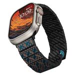 PITAKA Apple Watch Band Compatible with Apple Watch Ultra/Ultra/9/8/7/6/SE/5/4/3/2/1, Adjustable Apple Watch Ultra Band, 100% Carbon Fiber Apple Watch Band