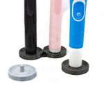 Premium Electric Toothbrush Stand: Sleek Organizer with Drip Tray & Stable Base