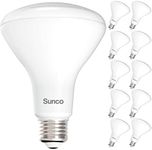 Sunco 10 Pack BR30 LED Bulbs, Indoo