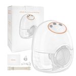ARDAKI Breast Pump Electrical Wearable Hands-Free Electric Breast Pump Wireless, Ultra-Quiet, BPA-Free, Rechargeable Breastfeeding Mothers Pump with Adjustable Suction & Leak-Proof Design LCD Display