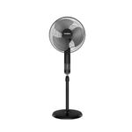 Crompton HISPEED Torpedo EX 400 mm Pedestal Fan | 2100 RPM | Easy Neck Tilt Mechanism | Superior Air Delivery | Smooth Oscillation | 2 Year Warranty | Black Grey