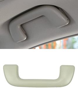 YIGUCS Auto Roof Pull Handle Grab Rail Grey Without Hook Fits for Toyota for Corolla RAV4 OEM: 74610-52020 (Beige Gray)