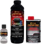 Custom Coat Mesa Gray 1 Quart Urethane Spray-On Truck Bed Liner Kit - Easy Mixing, Just Shake, Shoot - Professional Durable Textured Protective Coating, Prevent Stop Rust - Car, Auto Equipment