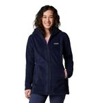 Columbia Women's Benton Springs II Long Hoodie, Dark Nocturnal, Large