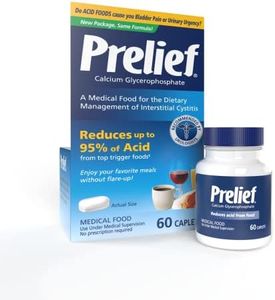 Prelief Acid Reducer Caplets 60 Count Dietary Supplement to reduce up to 95% of the acid in High-Acid Food and Beverages