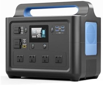 VDL Portable Power Station 1500W, Solar Generator 1228Wh Backup LiFePO4 Battery Pure Sine Wave with 4X AC Outlet, Power Supply for Outdoors Camping Outages