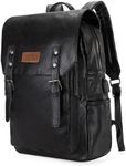 Wrangler Black PU leather Backpack 