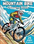 Mountain Bike Coloring Book: Mounta
