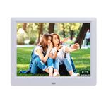 Digital Photo Frame 9 inch Digital Picture Frame with Remote Control,Video Photo Frame/4 Windows Display Electronic Photo Frame Support USB Drive SD Card