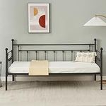 VECELO Twin Size Daybed Frame Platf