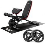 HARISON Adjustable Weight Bench, Bench1000 MAX Heavy Duty Workout Bench Press with Leg Extension and Preacher Pad for Home Gym Strength Training, Flat Incline Decline Sit Up Bench
