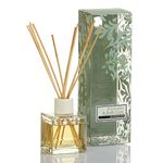 Reed Diffuser Set Eucalyptus & Kaffir Lime 200 ml | 10 Rattan Reed Sticks | Exotic Woody Fragrance | Aroma Reed Diffuser for Offices, Home, Hotel, Bathroom, Spa & Bar