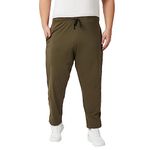 VAISHVIK Mens Extra Large Cotton Full-Pant Army Green 9XL 56 58 in