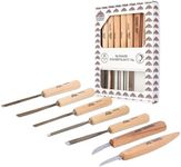 Stubai 510201 Wood Carving Set, Gol