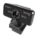 Creative Live! Cam Sync V3 2K Qhd USB Webcam with 4X Digital Zoom (4 Zoom Modes from Wide Angle to Narrow Portrait View), Privacy Lens, 2 Mics, for Pc and Mac - Black