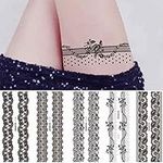 Sttiafay Lace Temporary Tattoo Thig