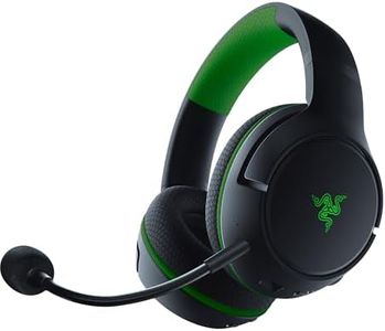 Razer Kaira Pro für Xbox - Kabelloses Headset für Xbox Series X und Mobiles Xbox-Gaming (Triforce Titanium 50mm Treiber, HyperClear Supercardioid Mikrofon, Dediziertes Mikrofon) Schwarz