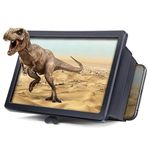 High-Definition Smartphone Screen Magnifier - Portable 3D Big Screen Viewer for Movies, Gaming