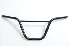 OLD SCHOOL BMX 20" HANDLEBARS 80's STYLE NARROW BRACE BARS 8 1/2” DROP BLACK