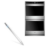 BoxWave Stylus Pen Compatible with Whirlpool - 27" Built-in Double Electric Convection Wall Oven - Stainless Steel - AccuPoint Active Stylus, Electronic Stylus with Ultra Fine Tip - Metallic Silver