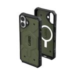 Urban Armor Gear UAG iPhone 16 Plus Case, Pathfinder Mag-Safe Compatible, Slim Fit Rugged Protective Case/Cover Designed for iPhone 16 Plus (6.7-Inch) (2024) (Military Drop Tested) - Olive Drab