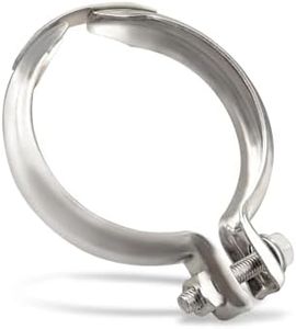 JUWEVAZU 55565351 Exhaust Pipe Clamp Fit for Chevrolet/Chevy Cruze 2011-2015, Fit for Sonic 2012-2020 for Trax 2013-2021 for Buick Encore 2013-2021