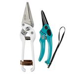 Footrot Shears With Serrated Blades & Supersharp Lamb Shears By Burgon & Ball