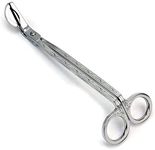 STONCEL 1PC Candle Trimmer Wick Catcher Stainless Steel, Silver