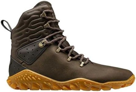 VIVOBAREFOOT Tracker Forest ESC Mens Barefoot Hiking Boots | Waterproof, Lightweight & Puncture Resistant | All Weather & Terrains | Built by Survival Experts | Wide Fit Grounding Shoes, Forest