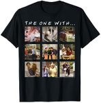 Friends Group Shot The One With Character Panels T-Shirt